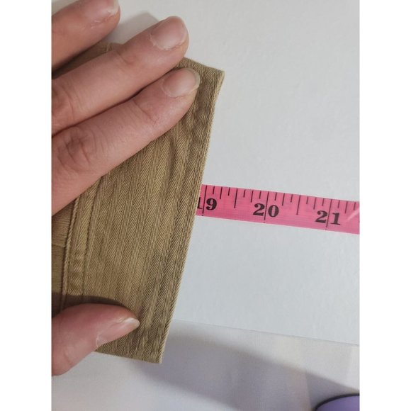 Vtg Y2K The Blues Button Down Tan Shacket, Sz XL - Picture 9 of 10